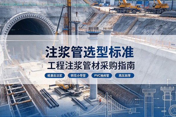 辉县注浆管选型标准